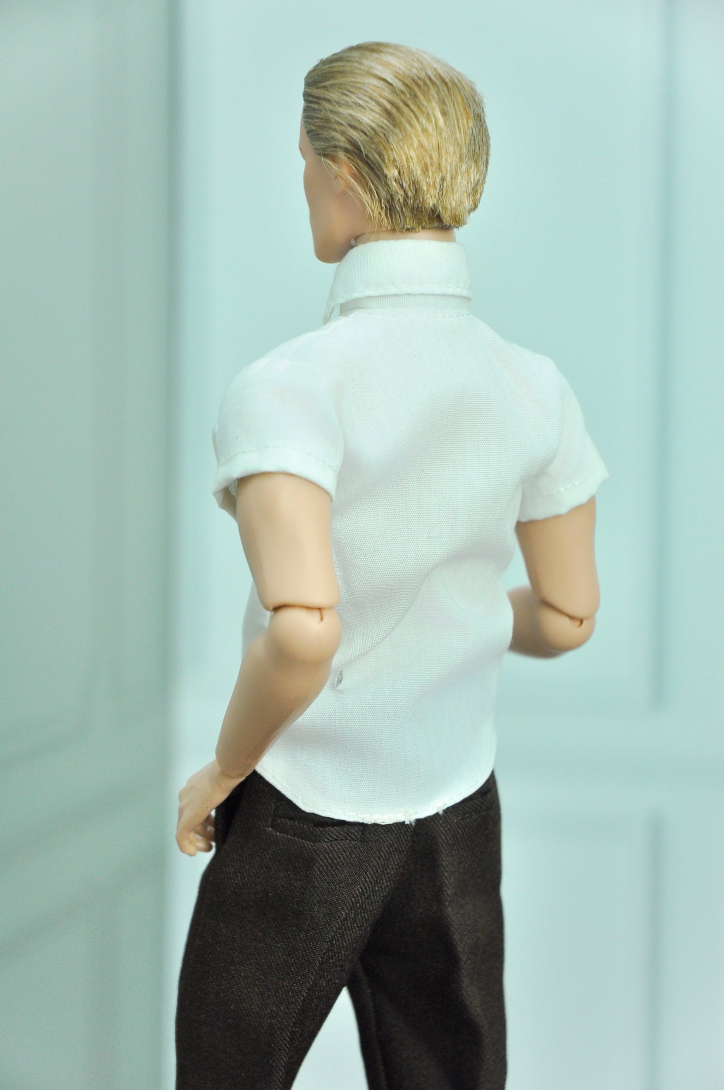 AA 90'S DAY COLLECTION | Homme doll, Monarch, fashion royalty 6.0 doll clothes - Tweed jacket, blouse and matching brown pants