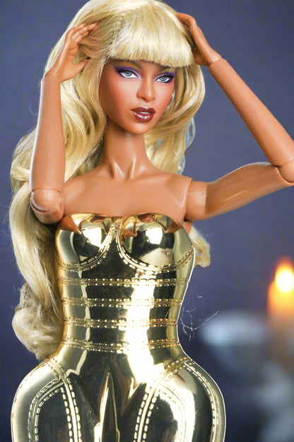 HAUTE | NORODOM 3D bustier for Fashion Royalty and 12" dolls