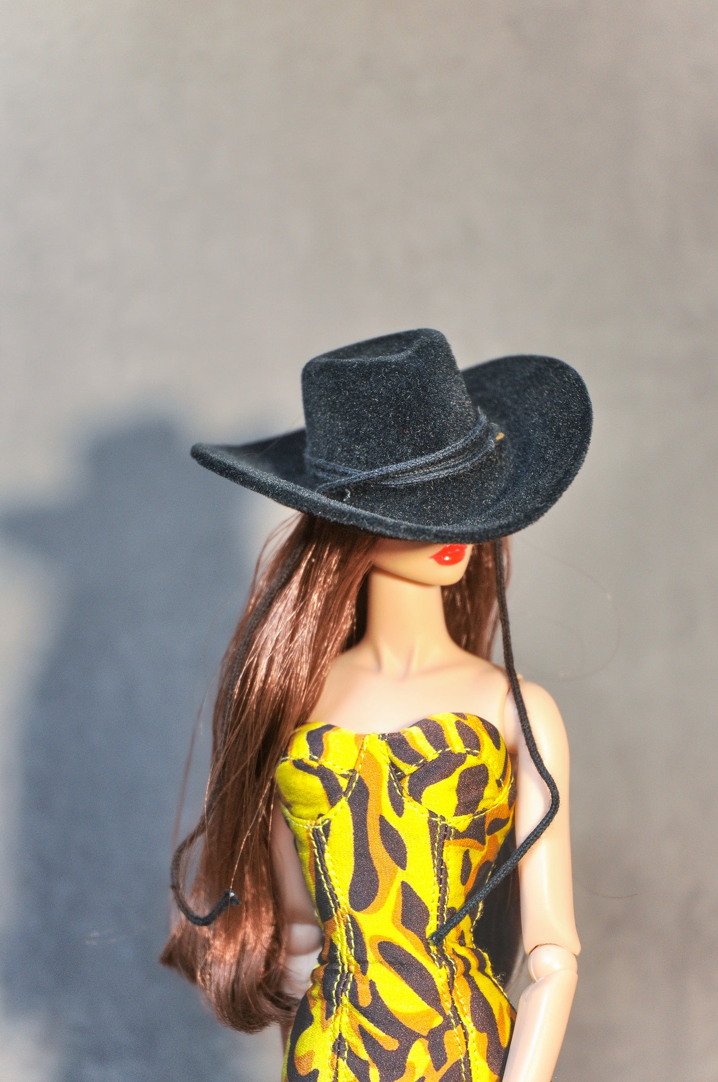 To The West | Cowboy hat for 1/6 Scale Fashion Royalty doll clothes and NU FACE