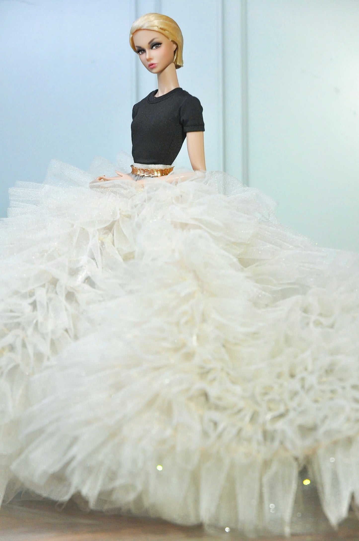 HAUTE |  Wedding dress for 1/6 Scale Fashion Royalty Dolls & NU FACE 6.0