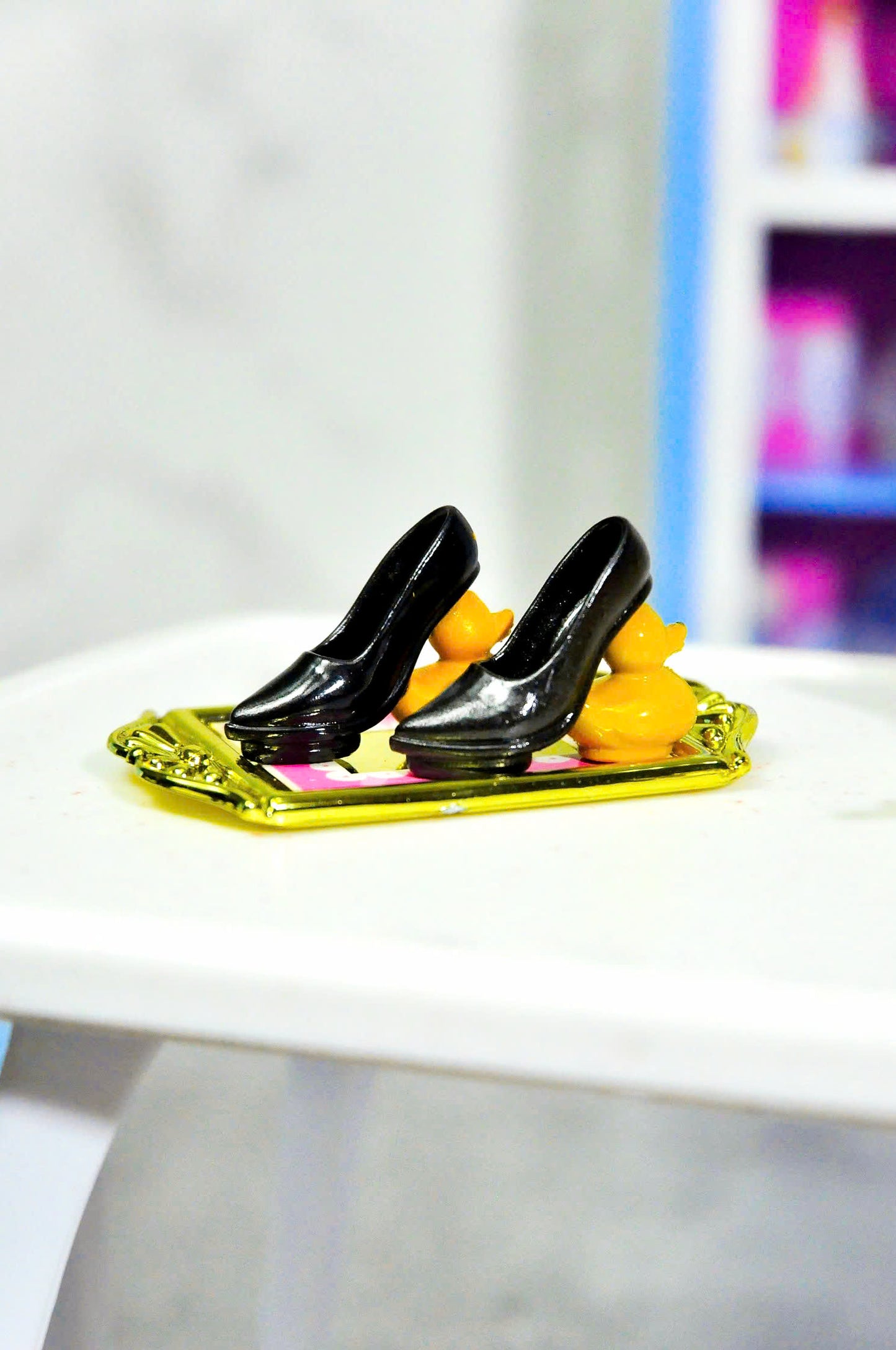 1/6 Doll shoes | Duck heels pumps for Fashion Royalty doll clothes & NU FACE 6.0