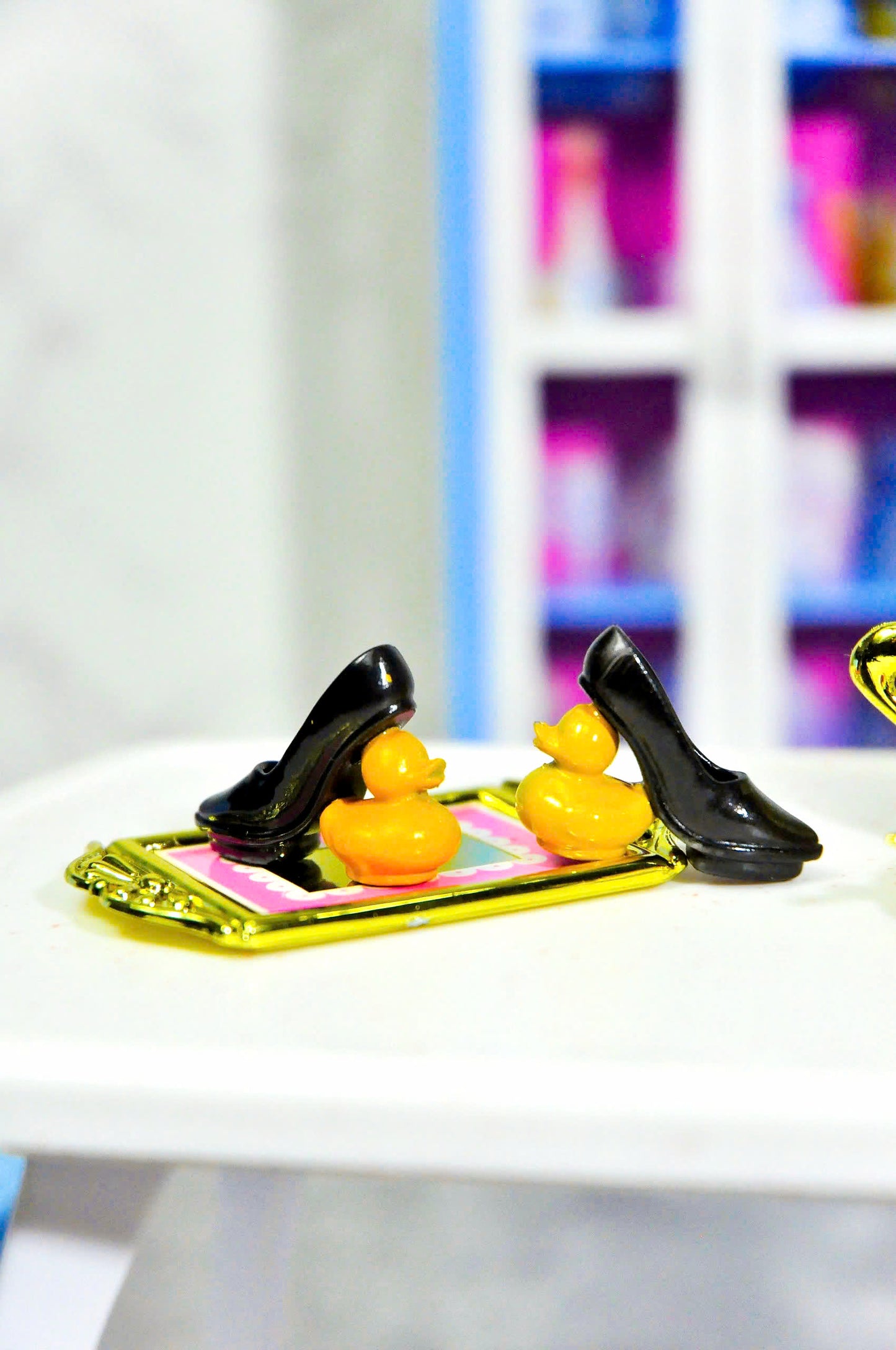 1/6 Doll shoes | Duck heels pumps for Fashion Royalty doll clothes & NU FACE 6.0