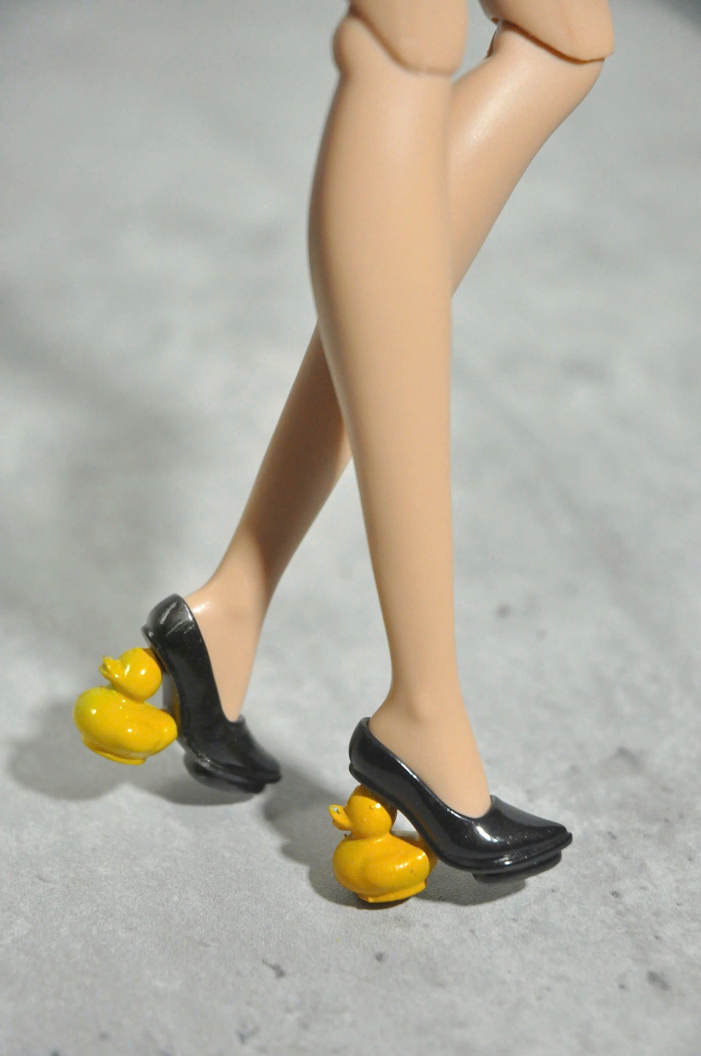 1/6 Doll shoes | Duck heels pumps for Fashion Royalty doll clothes & NU FACE 6.0